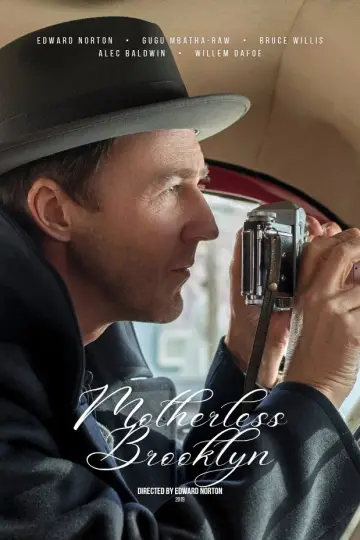 Poster to the movie "Motherless Brooklyn" #901937