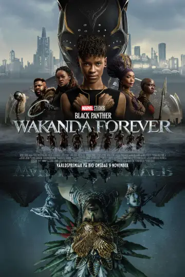 Poster to the movie "Black Panther: Wakanda Forever" #747995