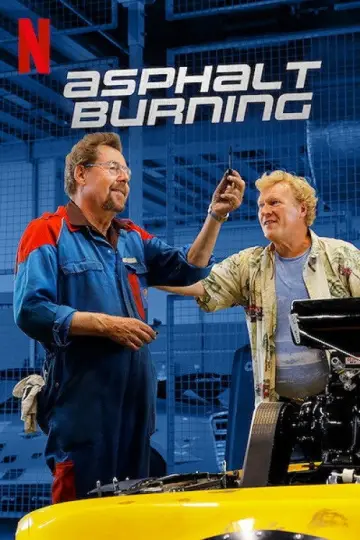 Poster to the movie "Asphalt Burning" #1040679
