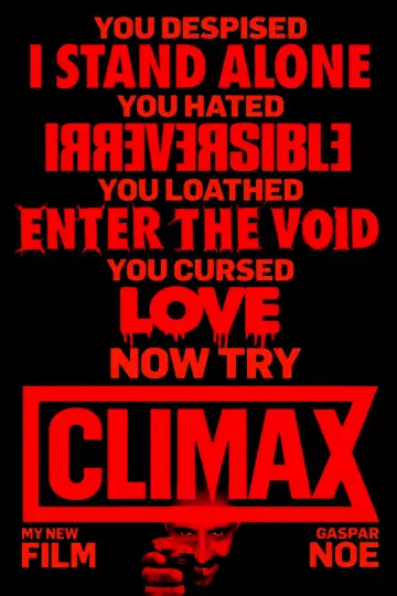 Poster to the movie "Climax" #119583
