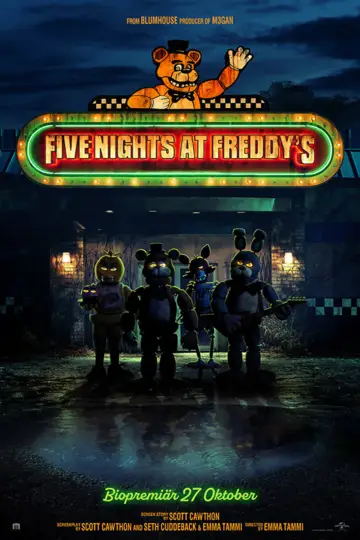 Poster to the movie "Five Nights at Freddy