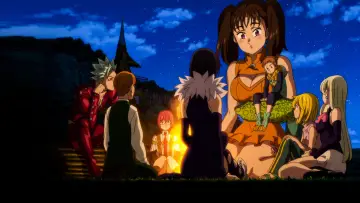 Backdrop to the movie "The Seven Deadly Sins: Prisoners of the Sky" #207476