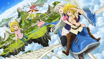 Backdrop to the movie "The Seven Deadly Sins: Prisoners of the Sky" #986077