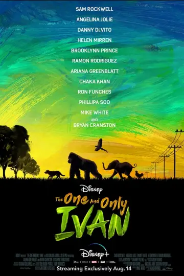 Poster to the movie "The One and Only Ivan" #141898