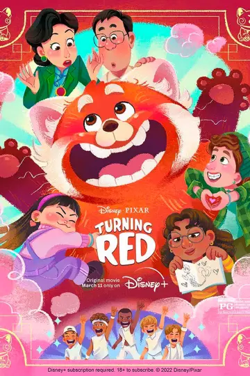 Poster to the movie "Turning Red" #9973
