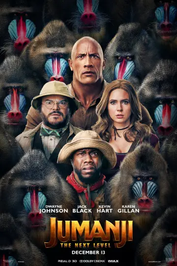 Poster to the movie "Jumanji: The Next Level" #35623