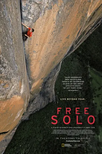 Poster to the movie "Free Solo" #621485