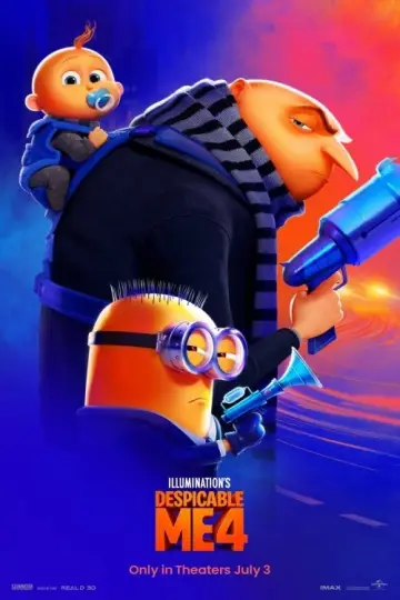 Poster to the movie "Despicable Me 4" #546845