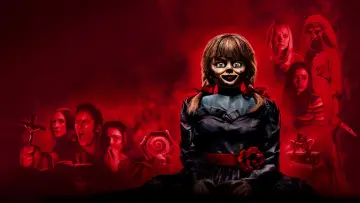 Backdrop to the movie "Annabelle Comes Home" #677561