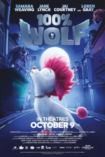 Poster to the movie "100% Wolf" #872979