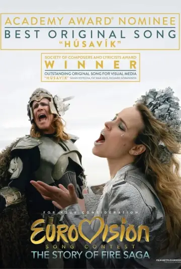 Poster to the movie "Eurovision Song Contest: The Story of Fire Saga" #128906