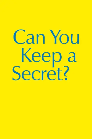 Poster to the movie "Can You Keep a Secret?" #79470