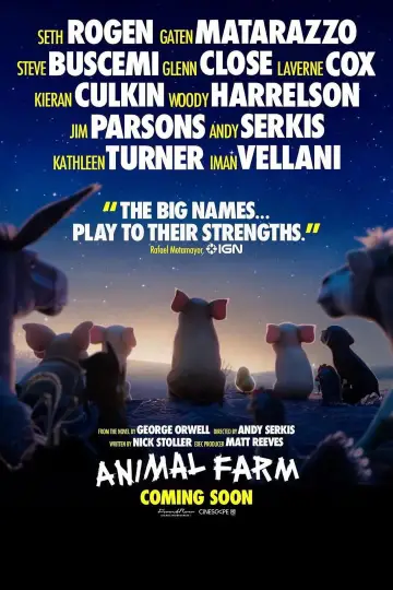 Poster to the movie "Animal Farm" #925877