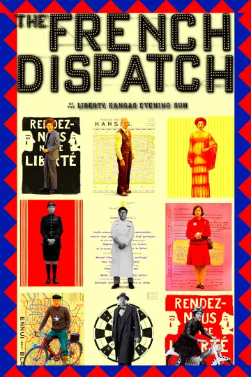 Poster to the movie "The French Dispatch" #654939