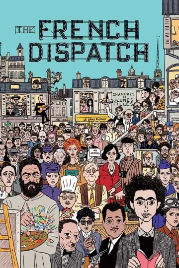 Poster to the movie "The French Dispatch" #654942