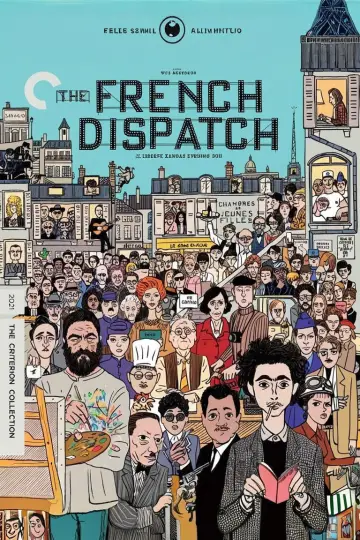 Poster to the movie "The French Dispatch" #654945
