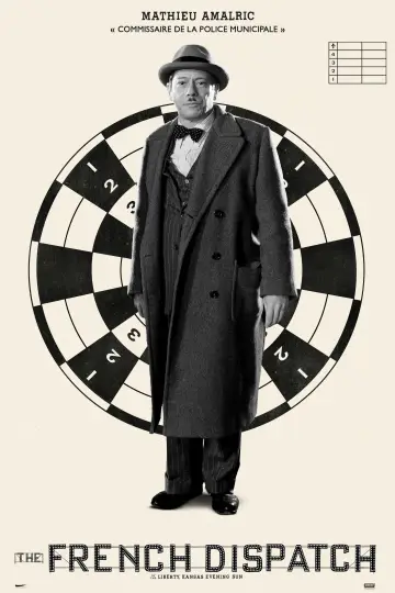 Poster to the movie "The French Dispatch" #654951