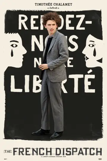 Poster to the movie "The French Dispatch" #654954