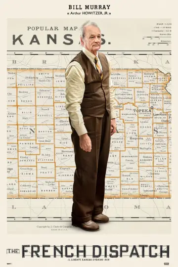 Poster to the movie "The French Dispatch" #654959