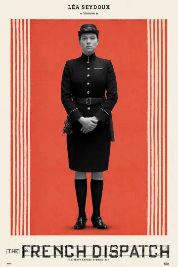Poster to the movie "The French Dispatch" #654967