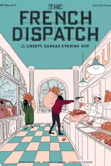 Poster to the movie "The French Dispatch" #92369