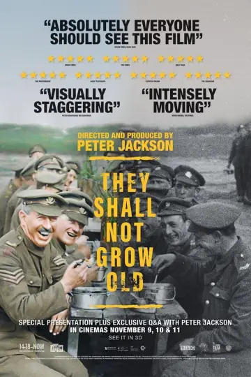 Poster to the movie "They Shall Not Grow Old" #1019367