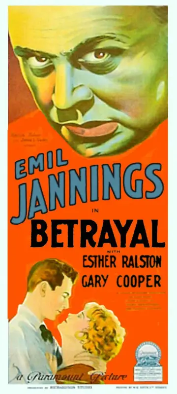 Poster to the movie "Betrayal" #733371