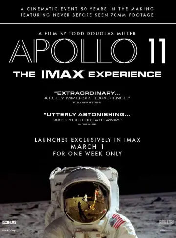 Poster to the movie "Apollo 11" #980320