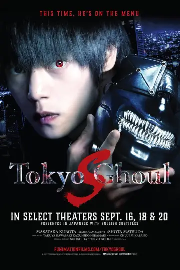 Poster to the movie "Tokyo Ghoul 