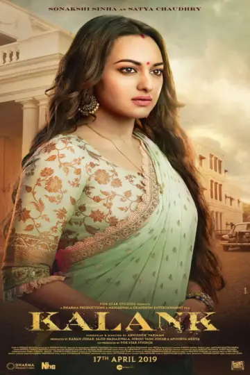 Poster to the movie "Kalank" #898339