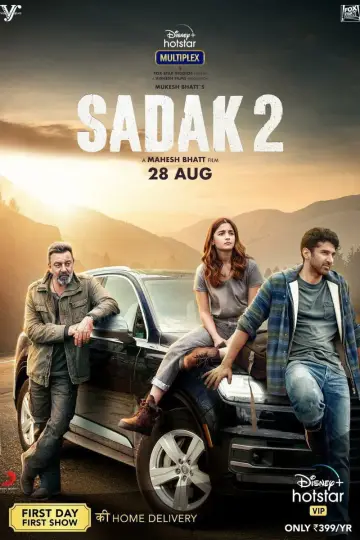 Poster to the movie "Sadak 2" #935364