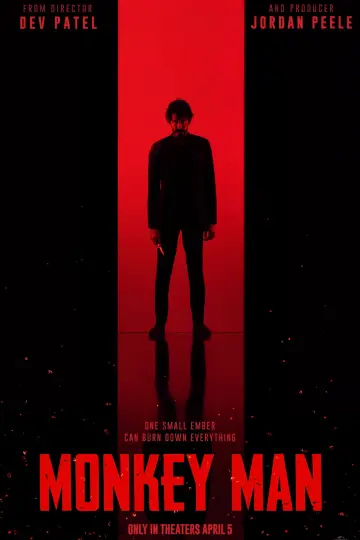 Poster to the movie "Monkey Man" #598304