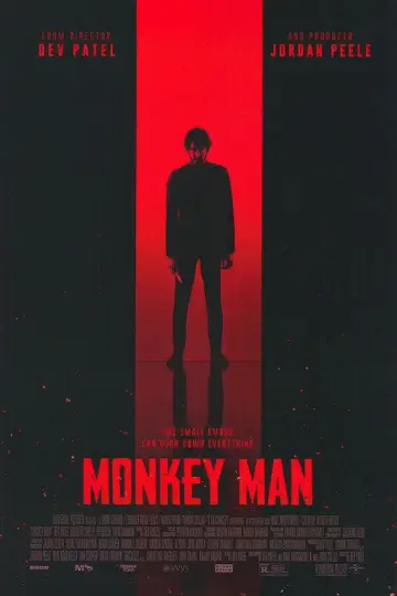 Poster to the movie "Monkey Man" #598357