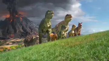 Backdrop to the movie "Dino King: Journey to Fire Mountain" #1012837