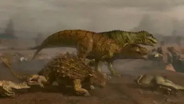 Backdrop to the movie "Dino King: Journey to Fire Mountain" #1012838