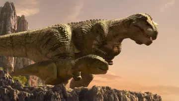 Backdrop to the movie "Dino King: Journey to Fire Mountain" #1012841