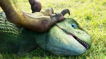 Backdrop to the movie "Dino King: Journey to Fire Mountain" #1012842