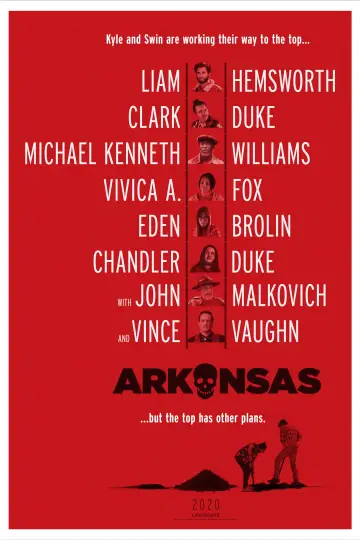 Poster to the movie "Arkansas" #1027177