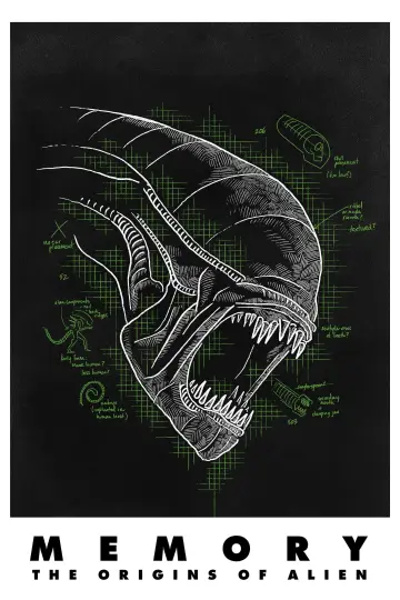 Poster to the movie "Memory: The Origins of Alien" #1032193
