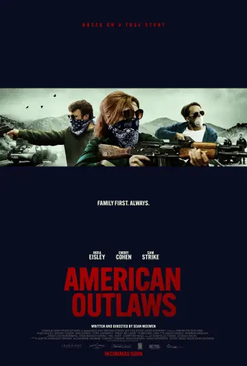 Poster to the movie "American Outlaws" #1076840