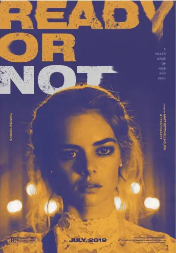 Poster to the movie "Ready or Not" #960452