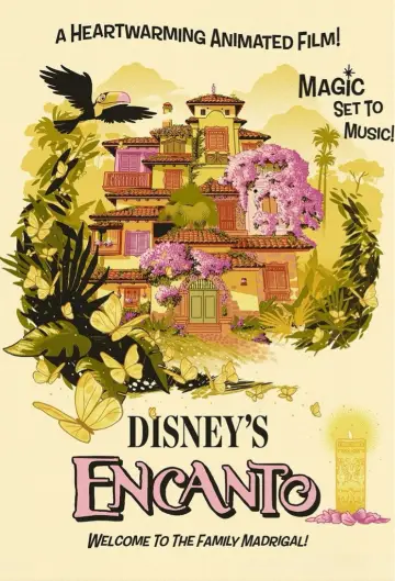 Poster to the movie "Encanto" #799764