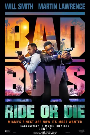 Poster to the movie "Bad Boys Ride or Die" #564210