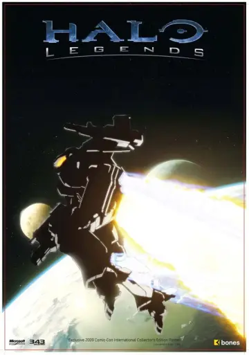 Poster to the movie "Halo Legends" #1004494