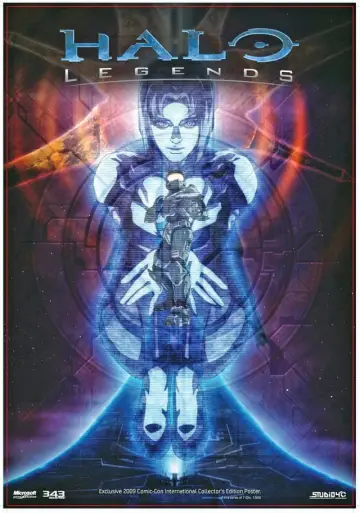 Poster to the movie "Halo Legends" #1004495