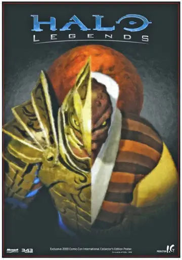Poster to the movie "Halo Legends" #1004497