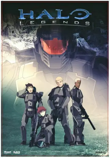 Poster to the movie "Halo Legends" #1004498