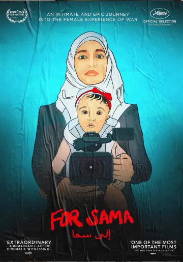 Poster to the movie "For Sama" #967357