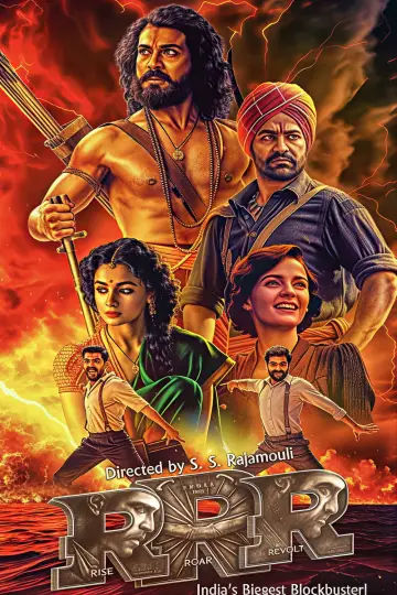 Poster to the movie "RRR" #912307