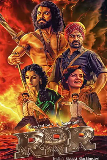 Poster to the movie "RRR" #952373